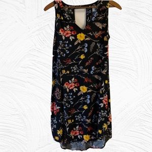 Sleeveless tank shirt dress size XS